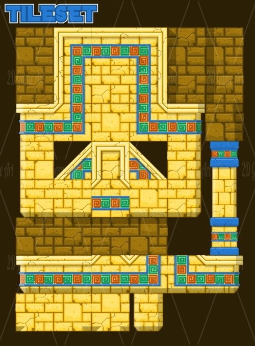 The Pyramid - Game Tileset
