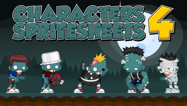 Zombie Family - Game Sprites