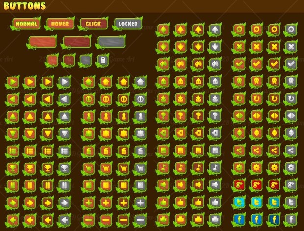 Vines & Leaves - Game GUI