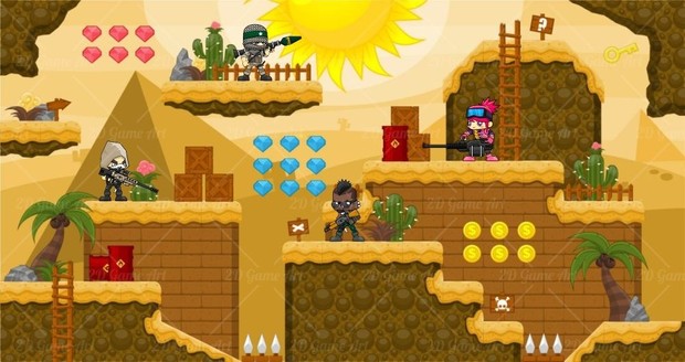 The Guerrillas - Game Sprites