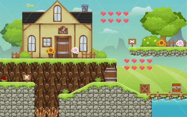 The Village - Game Tileset