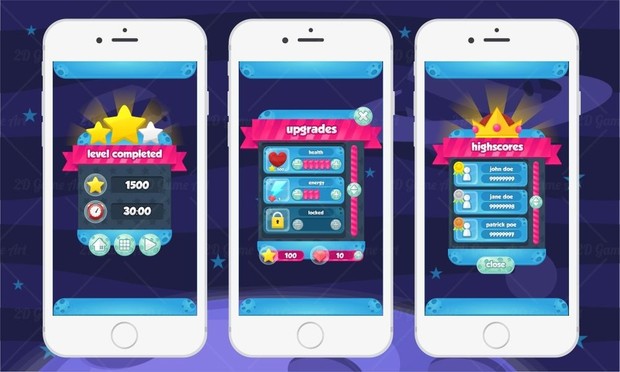 Joyful Space - Game GUI