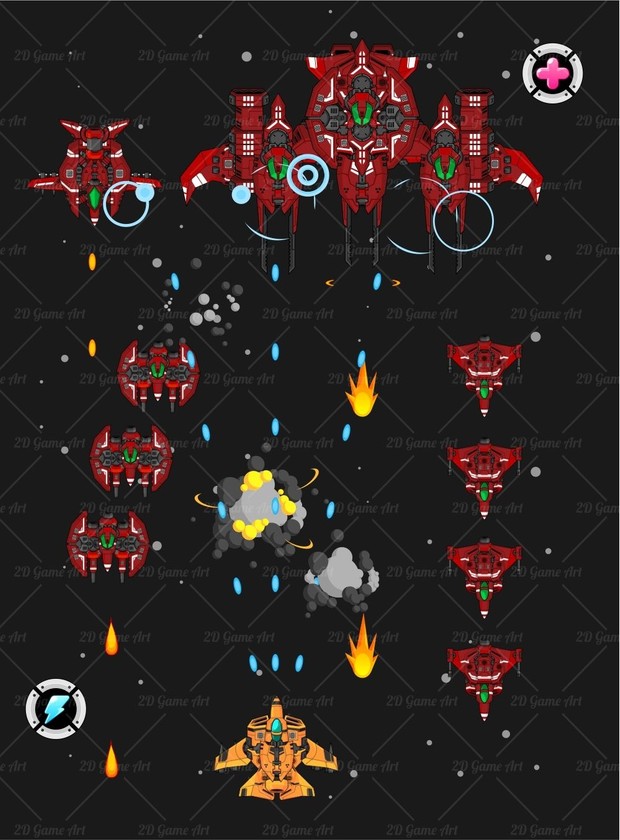 Space Shooter Creation Kit 3