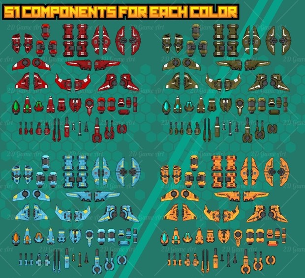 Space Shooter Creation Kit 3