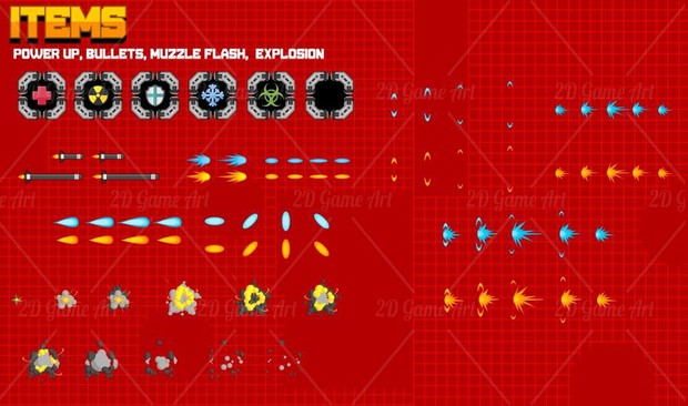 Side Scrolling Space Shooter Creation Kit