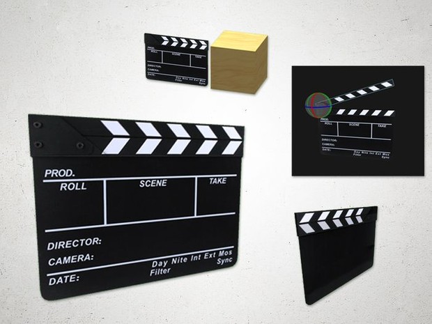 Clapperboard - 3D Model