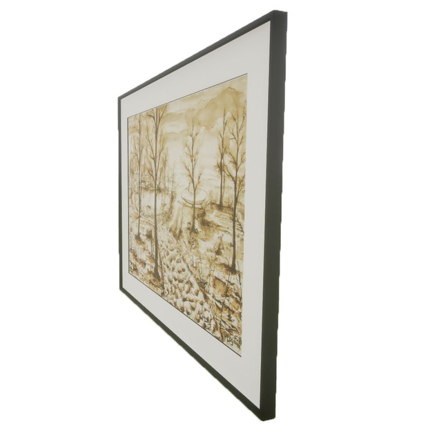 Picture Frame - Curd in the Huvenhoopsmoor - PBR 3D Model