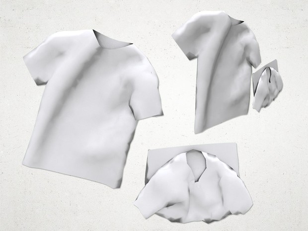 Shirt Drape - 3D Model