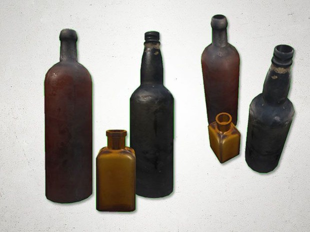 Bottles - 3D Model