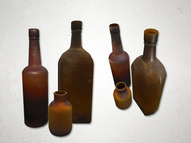 Bottles 2 - 3D Model
