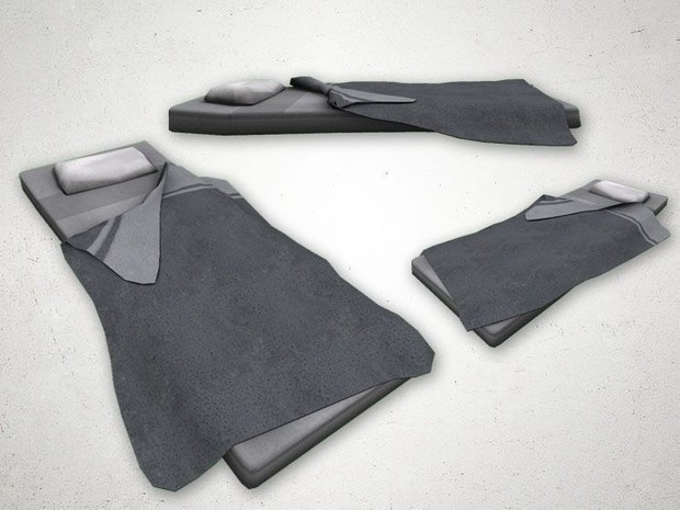 Bed 2 - 3D Model
