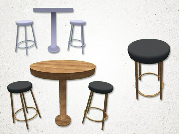 Bar Seat - 3D Model