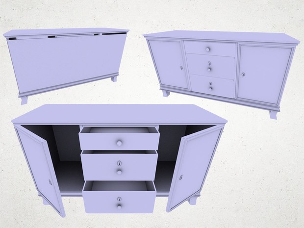Cabinet - 3D Model