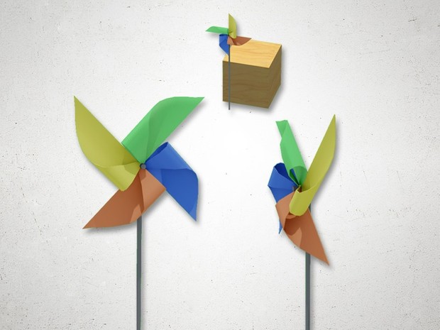 Pinwheel - 3D Model