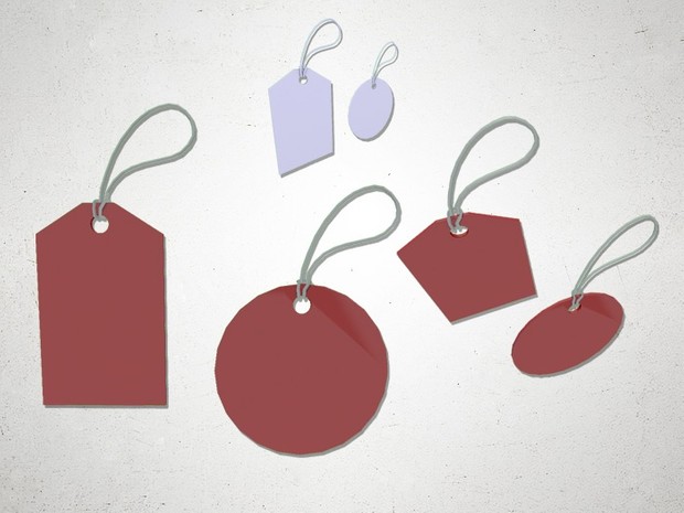 Price Tags - 3D Model
