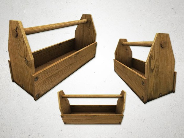 Crate 3 - 3D Model