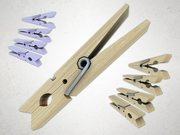 Clothespin - 3D Model