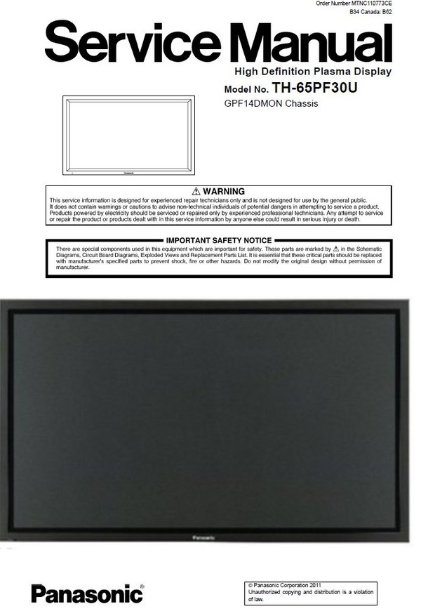 LG LFXS29626S LFXS29626W LFXS29626B Service Manual & T - serviceandrepair