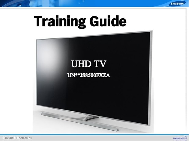 Samsung UN55JS8500 UN55JS8500F UN55JS8500FXZA 4K Ultra HD 3D Smart LED TV Service Manual