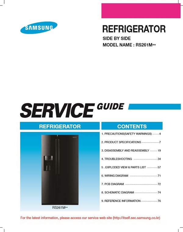 Samsung RF28K9070SG RF28K9070SR Service Manual & Repai - serviceandrepair