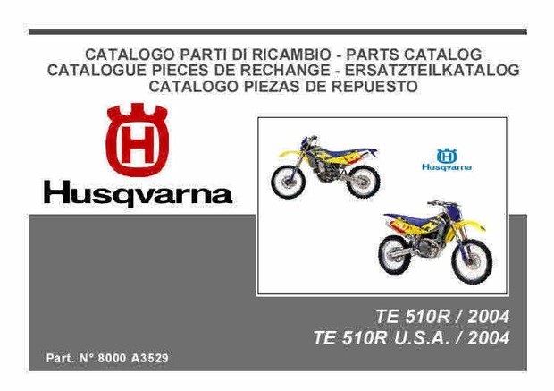 Husqvarna Motorcycle Manuals for Mechanics