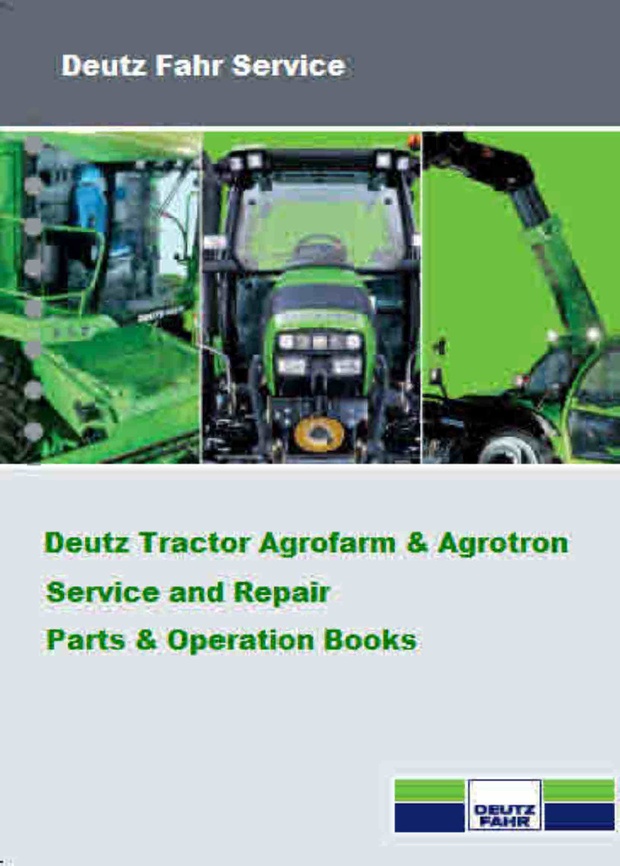 Deutz Tractor Service Manuals For Mechanics