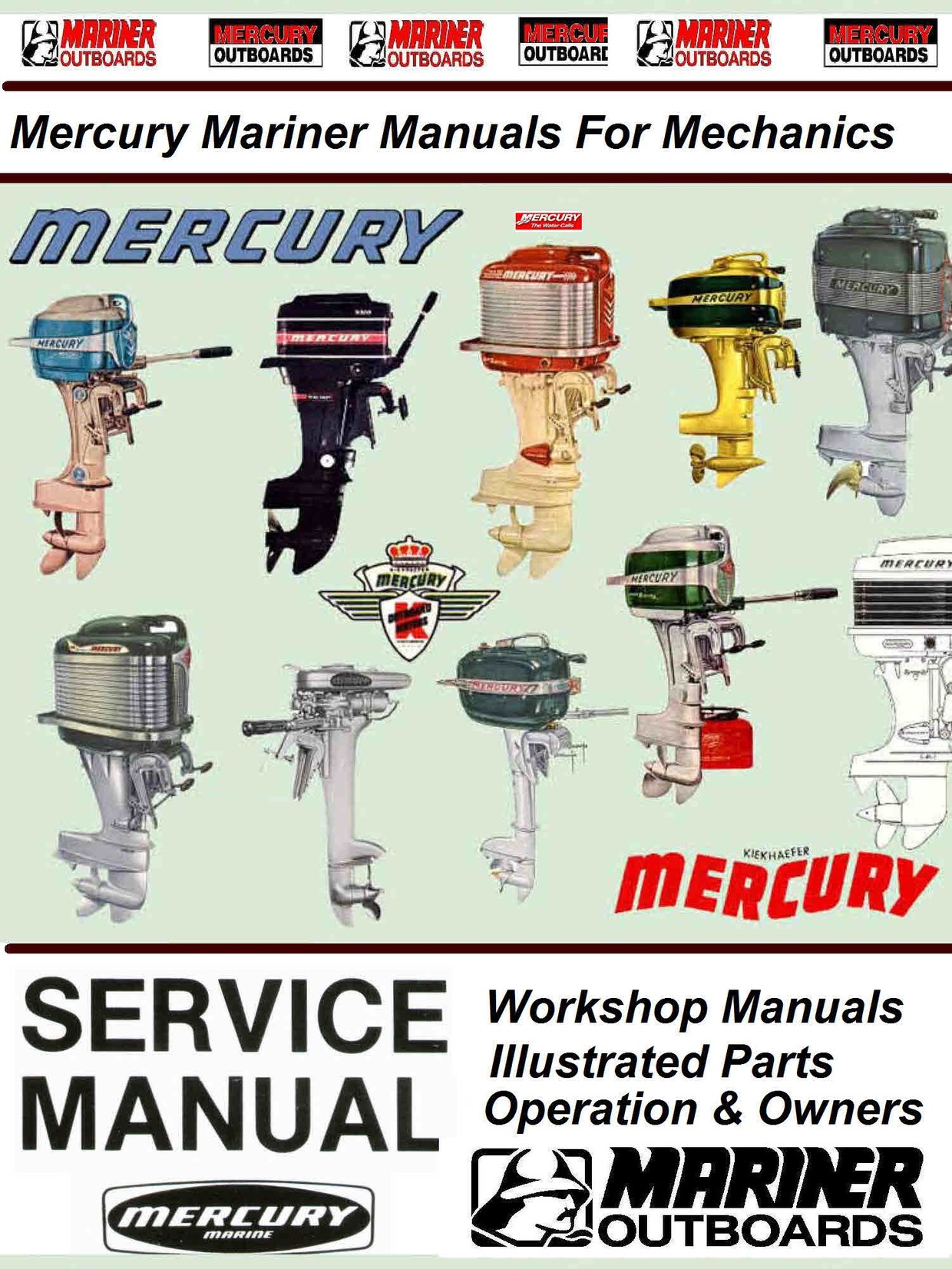 Mercury Mariner Vintage Service Manuals For Mechanic Themanualman