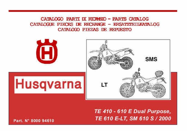 Husqvarna Motorcycle Manuals for Mechanics