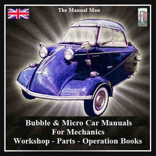 Bubble Cars Micro Cars for Mechanics
