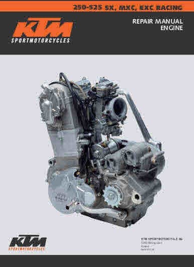 KTM Service and Repair manuals Parts manuals operation manuals