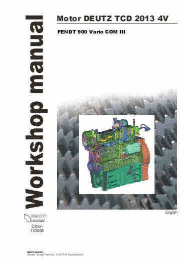 Fendit Tractor Service Manuals For Mechanics