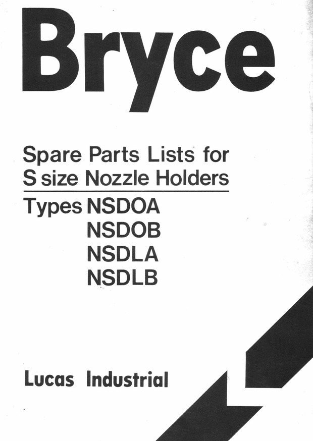 Bryce Fuel Pumps Manuals For Mechanics