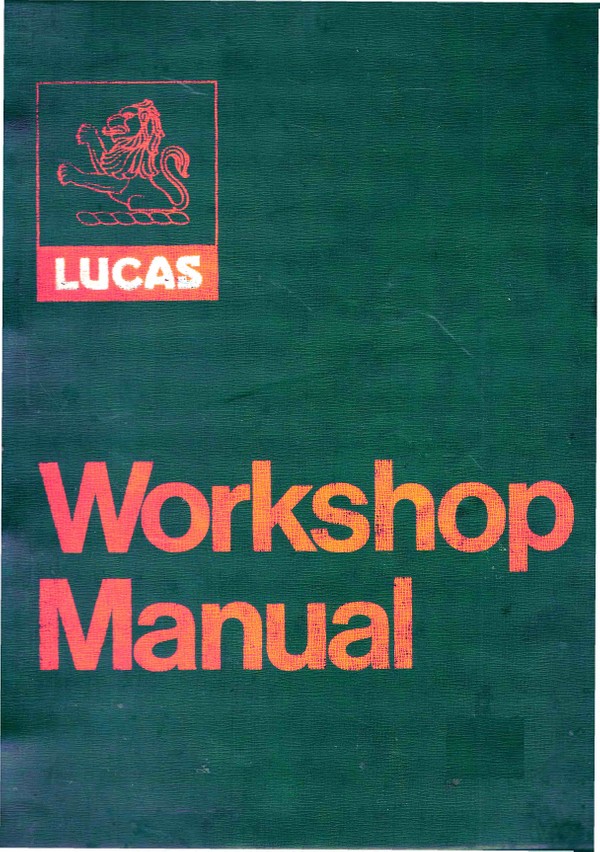 Lucas Motorcycle Electrics Trade Manualsmechanics Set