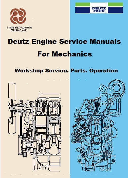Deutz Tractor Service Manuals For Mechanics