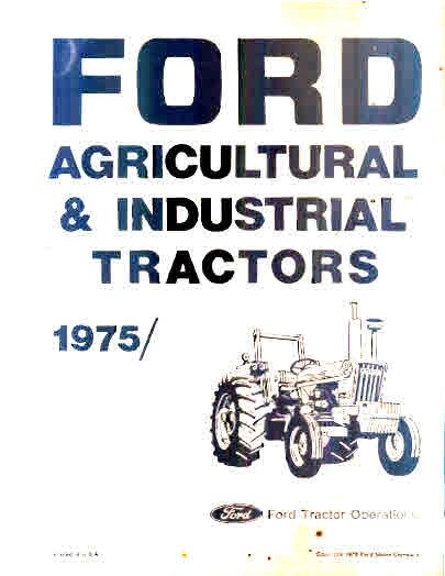 Ford Tractor Manuals for Mechanics