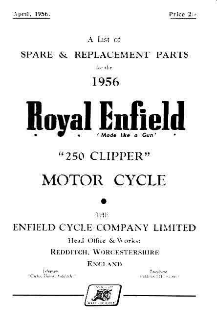 Royal enfield manuals for MC Mechanics