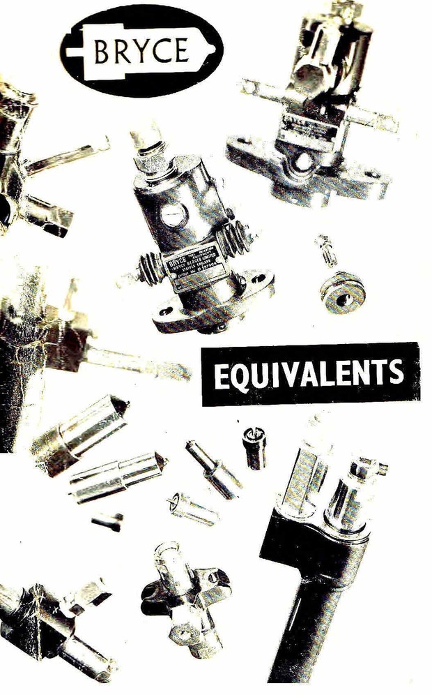 Bryce Fuel Pumps Manuals For Mechanics