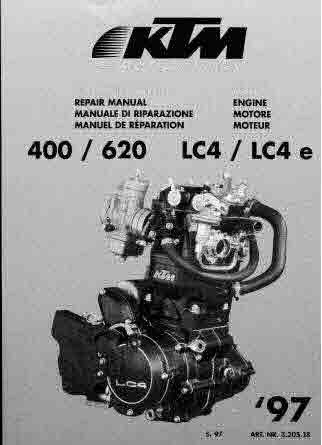 KTM Service and Repair manuals Parts manuals operation manuals