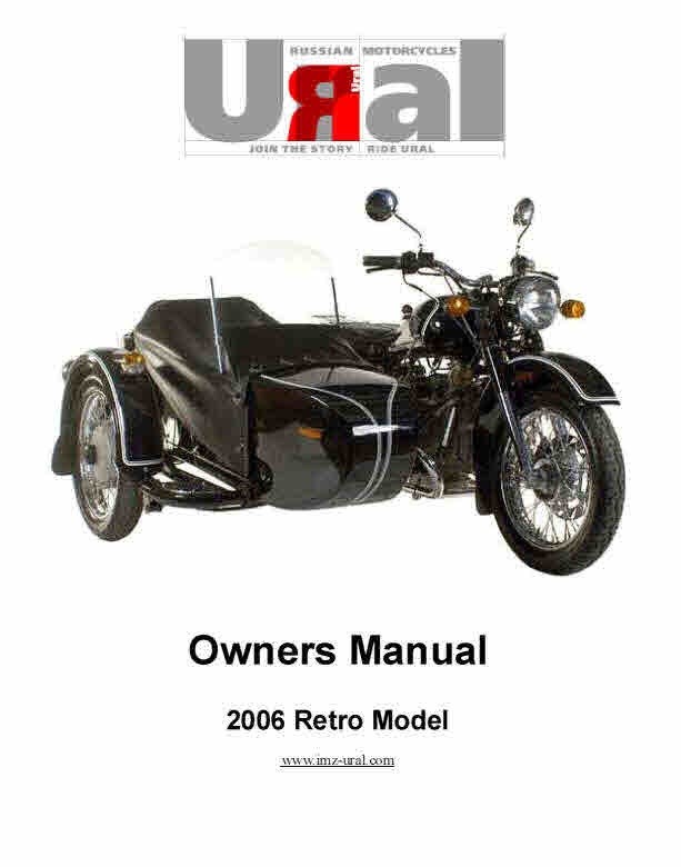 Ural Motorcycle Manauls For Mechanics