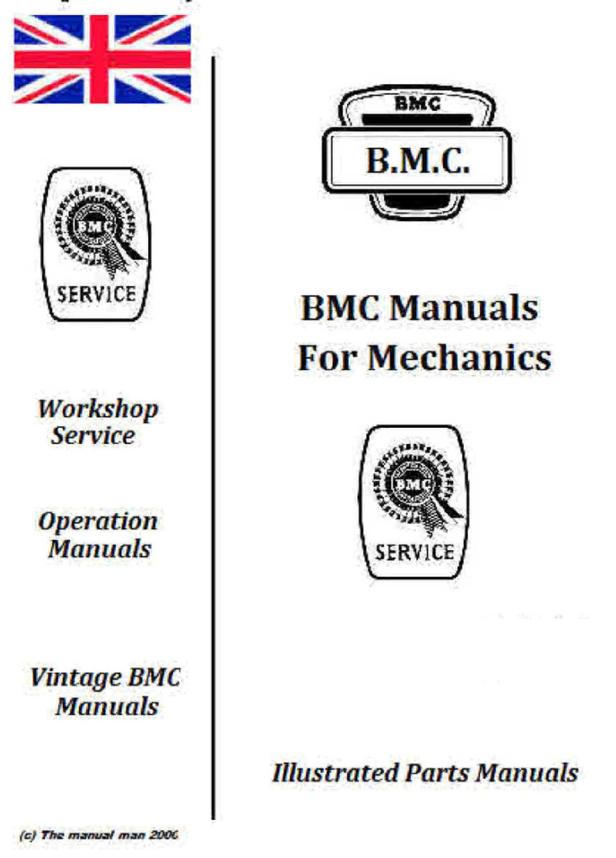 Bmc Vintage Manuals For Mecanics Vol 1 Themanualman