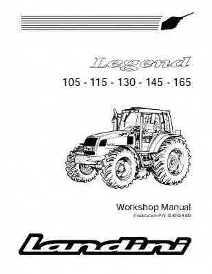 Landini Tractor Manuals for Mechanics