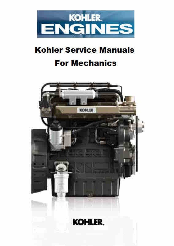 Kohler Engine Manuals For Mechanics