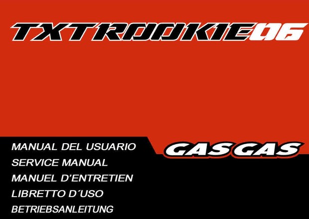 Gas Gas workshop - Parts and Operation Manualsall on one conveniant Download Archive