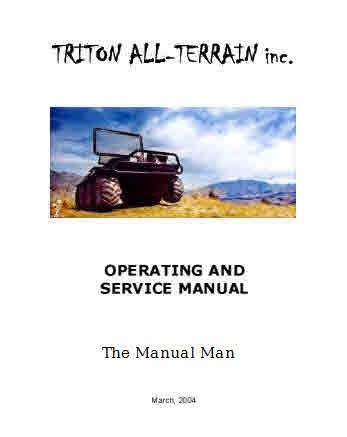 Triton All Terrain Vehicle Manual Operator and Service manual