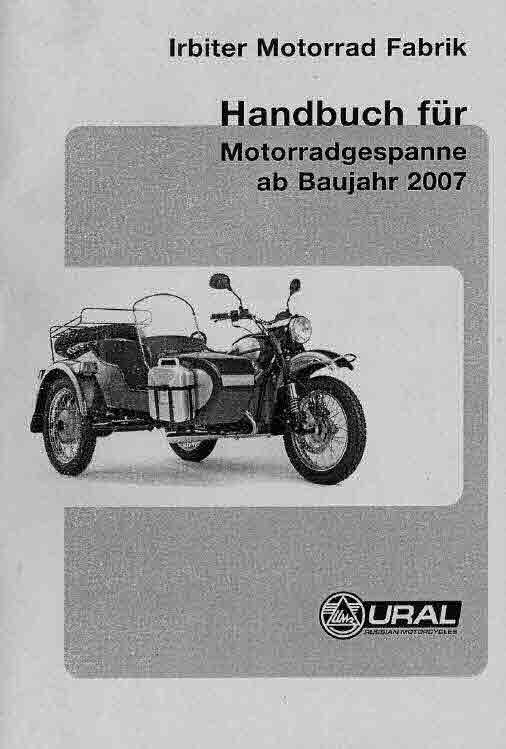 Ural Motorcycle Manauls For Mechanics