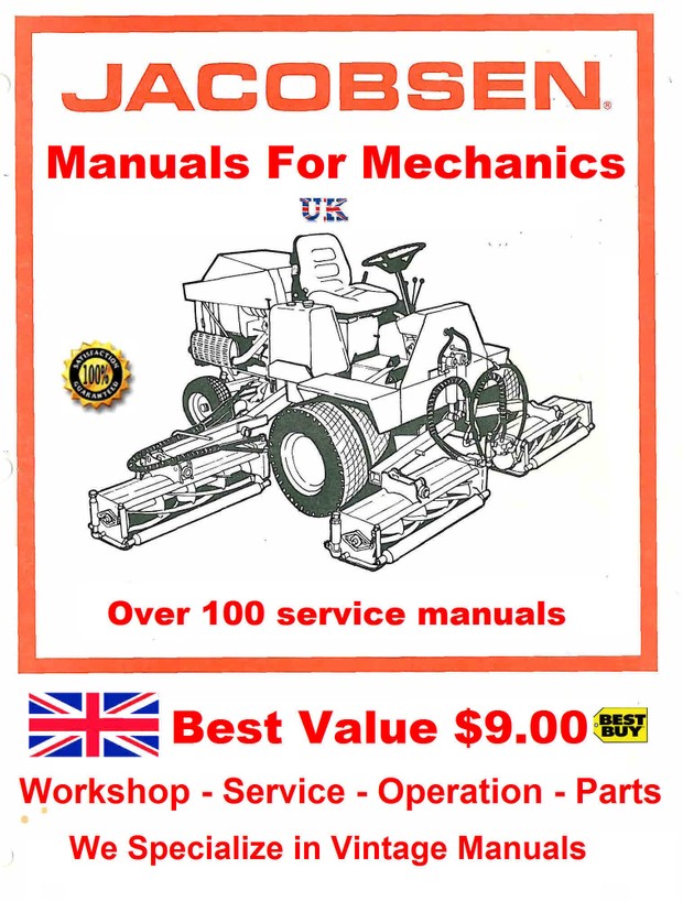 Jacabson Service manuals for Mechanics