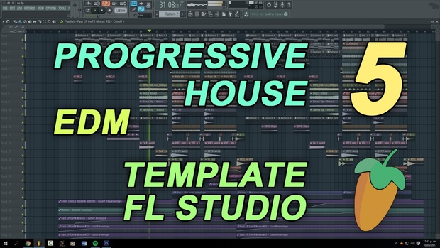 FL Studio - EDM Progressige House Template 5