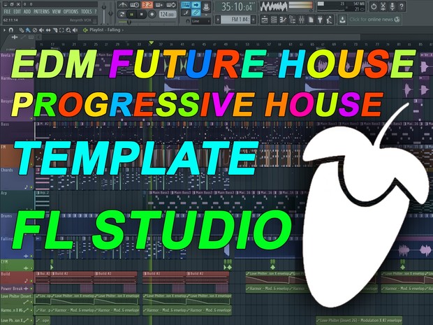 FL Studio - EDM Progressive House / Future House Template