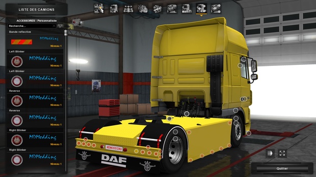 Chassis Custom 4x2 Daf XF 105 by SCS