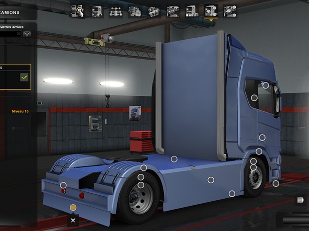 Accessory chassis Scania 2016